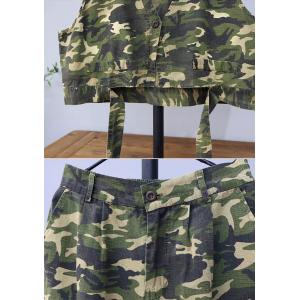 90s Fashion Short Vest Jacket with Camo Pants