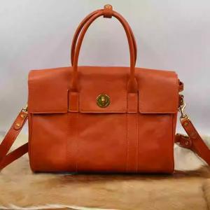 Top Layered Cowhide Leather Briefcase Bag