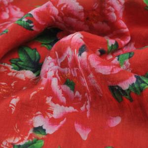 Red Peony Organic Custom Handcrafted Elegant Pants