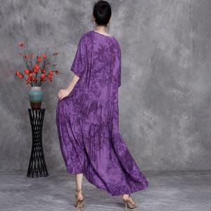 High Quality Jacquard Comfy Ethnic Loose Fitting Dress