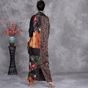Summer Resort Printed Maxi Hawaiian Dress