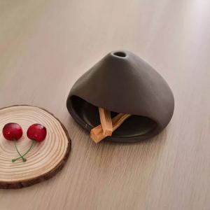 Ceramic Palo Santo Holder Ash Catcher for Meditation Desktop Decor