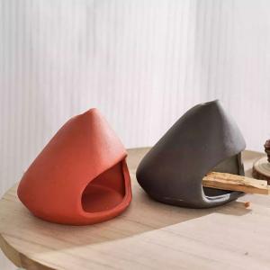 Ceramic Palo Santo Holder Ash Catcher for Meditation Desktop Decor