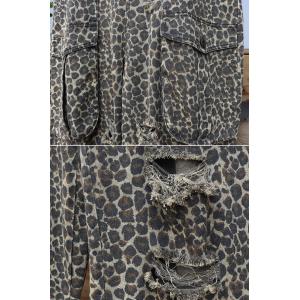90s Fashion Cheetah Prints Ripped Overalls
