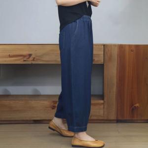 Leisure Chic Straight Leg Dark Wash Jeans