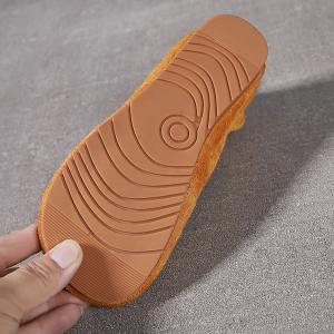 90s Fashion Pop Color Suede Flat Sneakers