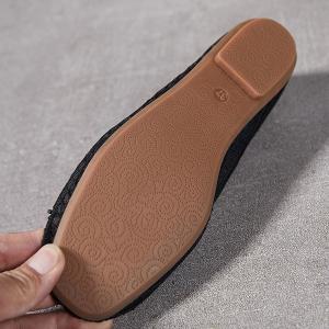 Lovely Bowknot Mesh Ballet Flats
