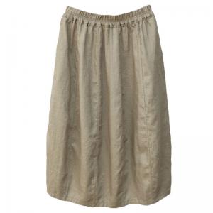 Comfy Organic Linen Cocoon Skirt