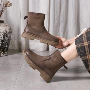 Plush Lining Winter Warm Ankle Boots