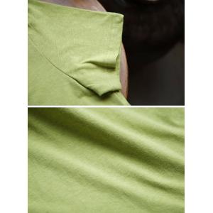 Casual Chic V-Neck Short Sleeves Plain T-shirt