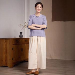 Half Sleeves Oversized Polo Henley Shirt