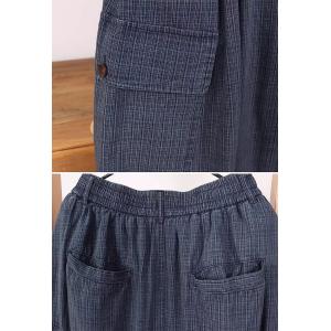 Side Flap Pockets Maxi A-Line Skirt