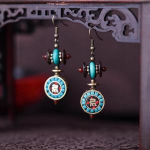 Handmade Chinese Folk Countryside Earrings