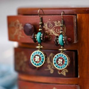 Handmade Chinese Folk Countryside Earrings