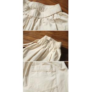 High Waist Casual Loose Apricot Pants