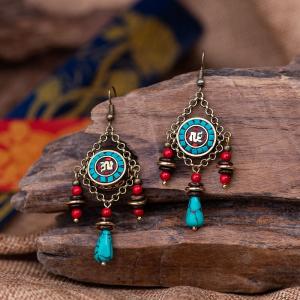 Oriental Folk Handcrafted Earrings