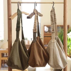 Easy Chic Cotton Linen Versatile Crossbody Bag