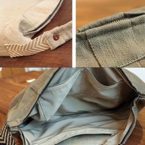 Easy Chic Cotton Linen Versatile Crossbody Bag