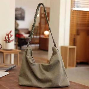 Easy Chic Cotton Linen Versatile Crossbody Bag