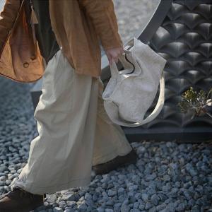 Jacquard Linen Casual Plain Shoulder Bag