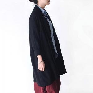 Casual Cozy Linen Pleated Midi Cardigan