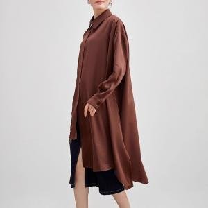 Long Sleeves Asymmetrical Designer Ladies Shirt