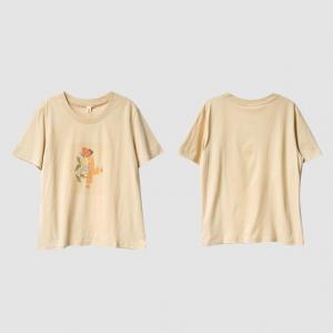 Girl Patterns Casual Oversized T-shirt