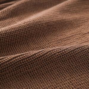 Winter Knitting Turtle Neck Camel Sweater Dress