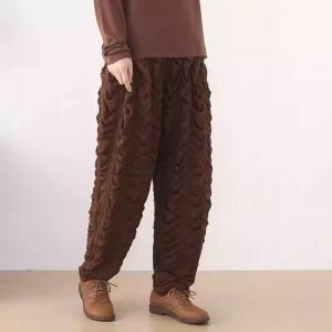 Lazy Day Comfy Pleated Carrot Pants
