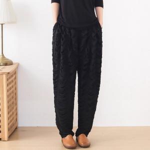 Lazy Day Comfy Pleated Carrot Pants