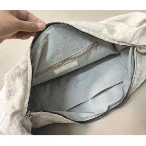 Jacquard Linen Designer Shoulder Hobo Bag