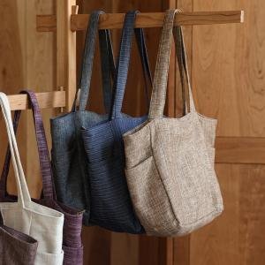 Versatile Cotton Linen Casual Tote Bag