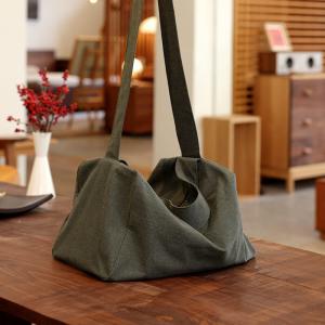 Casual Chic Plain or Striped Boho Bag