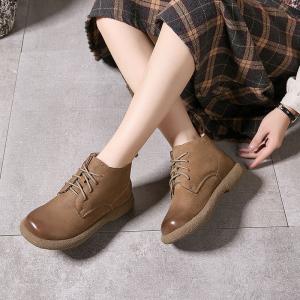 Warm Lining Comfy Tied Ankle Martin Boots
