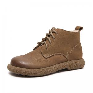 Warm Lining Comfy Tied Ankle Martin Boots