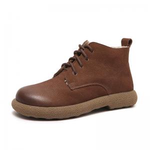 Warm Lining Comfy Tied Ankle Martin Boots