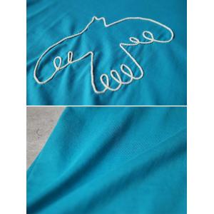 Stereo Pigeon Lake Blue Hoodless Sweatshirt