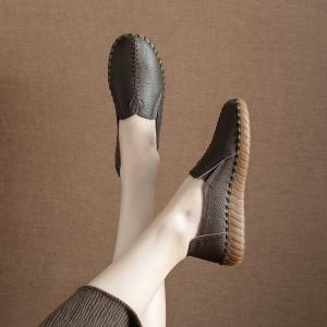 Handmade Leather Comfy Working Flats