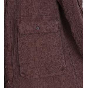 Big Flap Pocket Cotton Linen Hooded Coat
