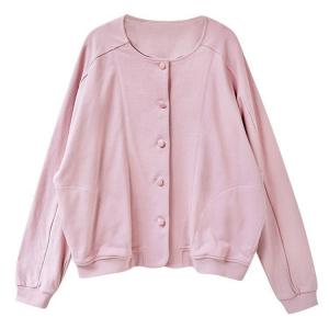 Button Down Oversized Pink Shacket