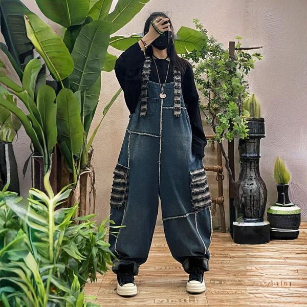 Casual Denim Solid Color Blue comfy western slouchy plus size 90s ulzzang 