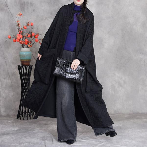 Casual Knitted Cotton Long Sleeve Solid Color Black comfy plus size 90s lazy day