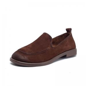 Causal Leather Slip-On Loafers