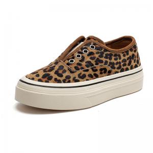 Solid Colors Slip-On Platform Sneakers