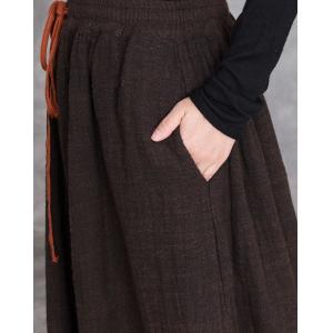 Comfy Patchwork Linen Folk Thai Pants