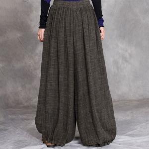 Comfy Patchwork Linen Folk Thai Pants