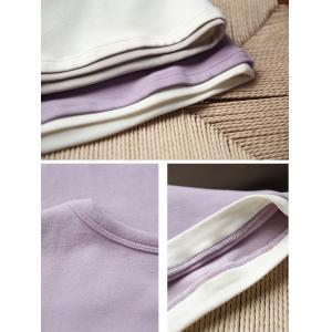 Leisure Crew Neck Long Sleeves Casual T-shirt