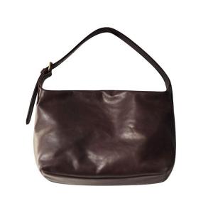 Dark Coffee Leather Handcrafted Shoulder Hobo