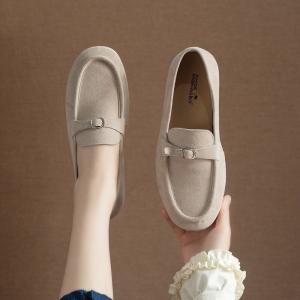 Suede Leather Comfort Slip-On Loafers