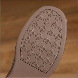 Cowhide Leather Metallic Comfort Work Loafers